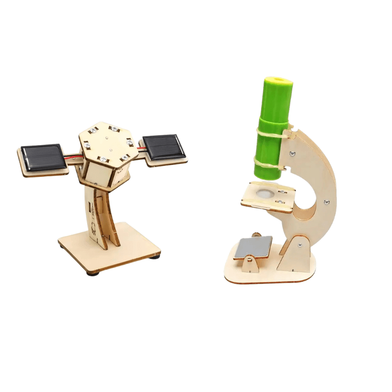 STEMgineers Satellite and Microscope STEM subscription projects for kids